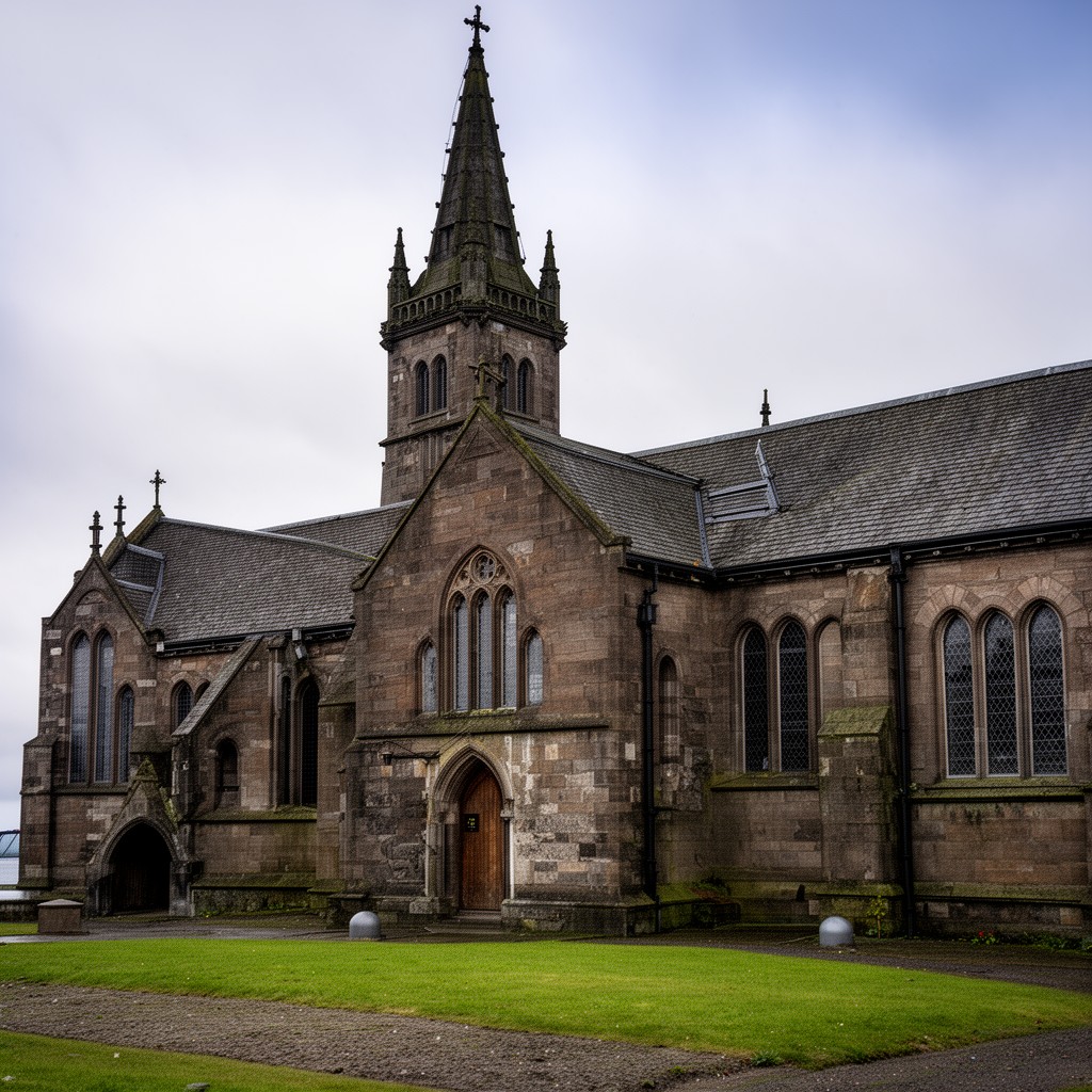 AI-generated illustration of St Agatha’s Roman Catholic Church