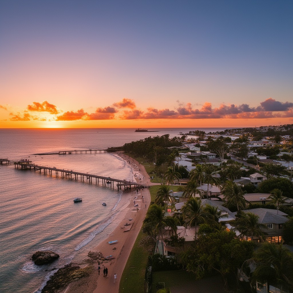 AI-generated illustration of Nightcliff