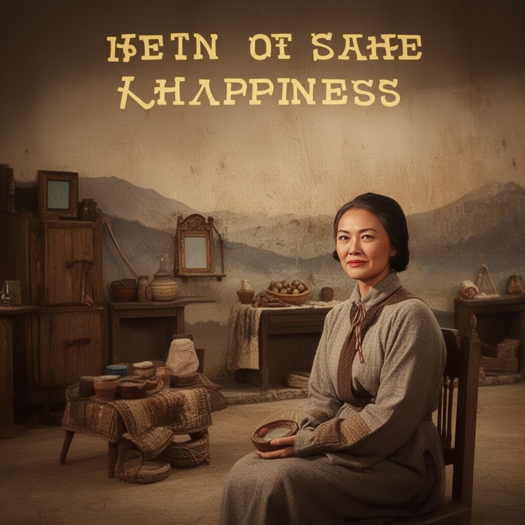 AI-generated illustration of The Inn of the Sixth Happiness
