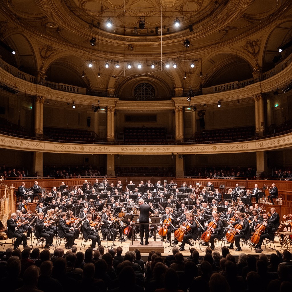 AI-generated illustration of Royal Concertgebouw Orchestra