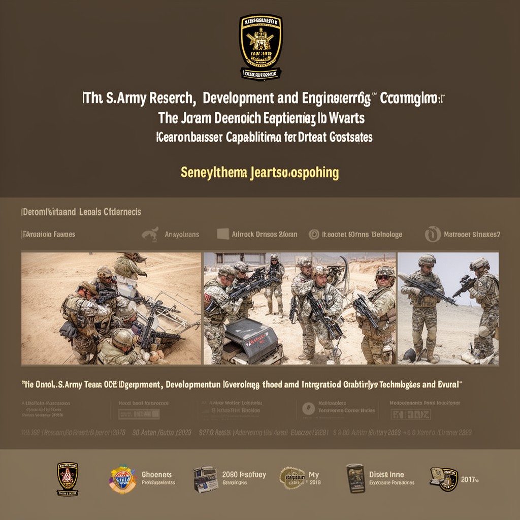 AI-generated illustration of U.S. Army Research, Development and Engineering Command