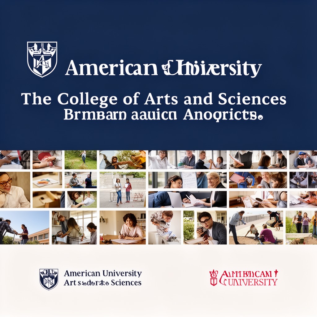 AI-generated illustration of College of Arts and Sciences