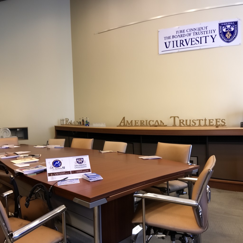 AI-generated illustration of Board of Trustees