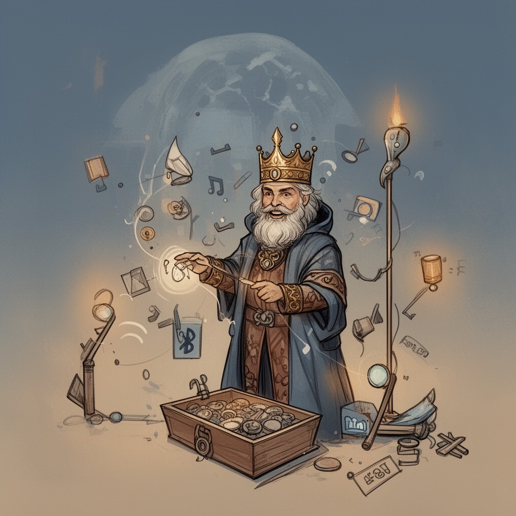 AI-generated illustration of Harold Bluetooth