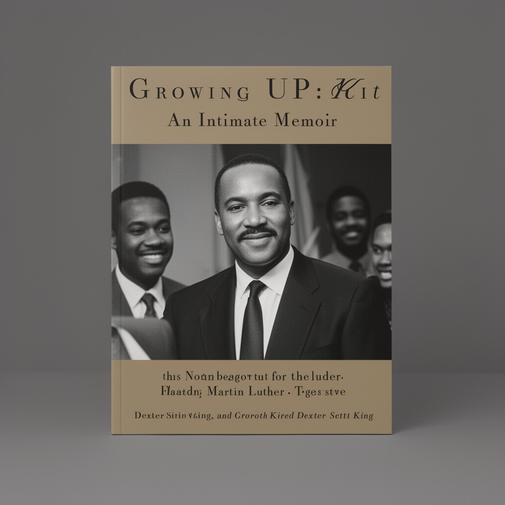AI-generated illustration of Growing Up King: An Intimate Memoir
