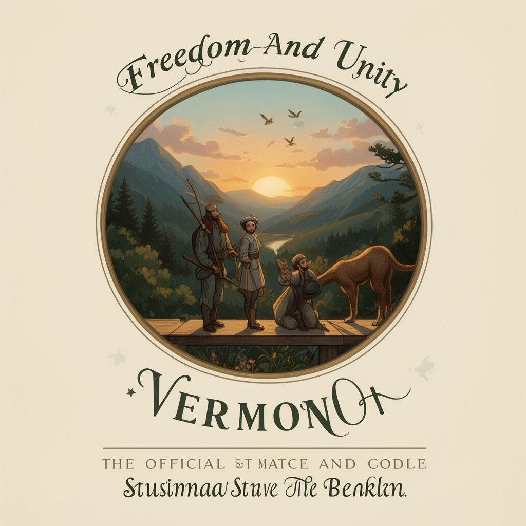 AI-generated illustration of Freedom and Unity