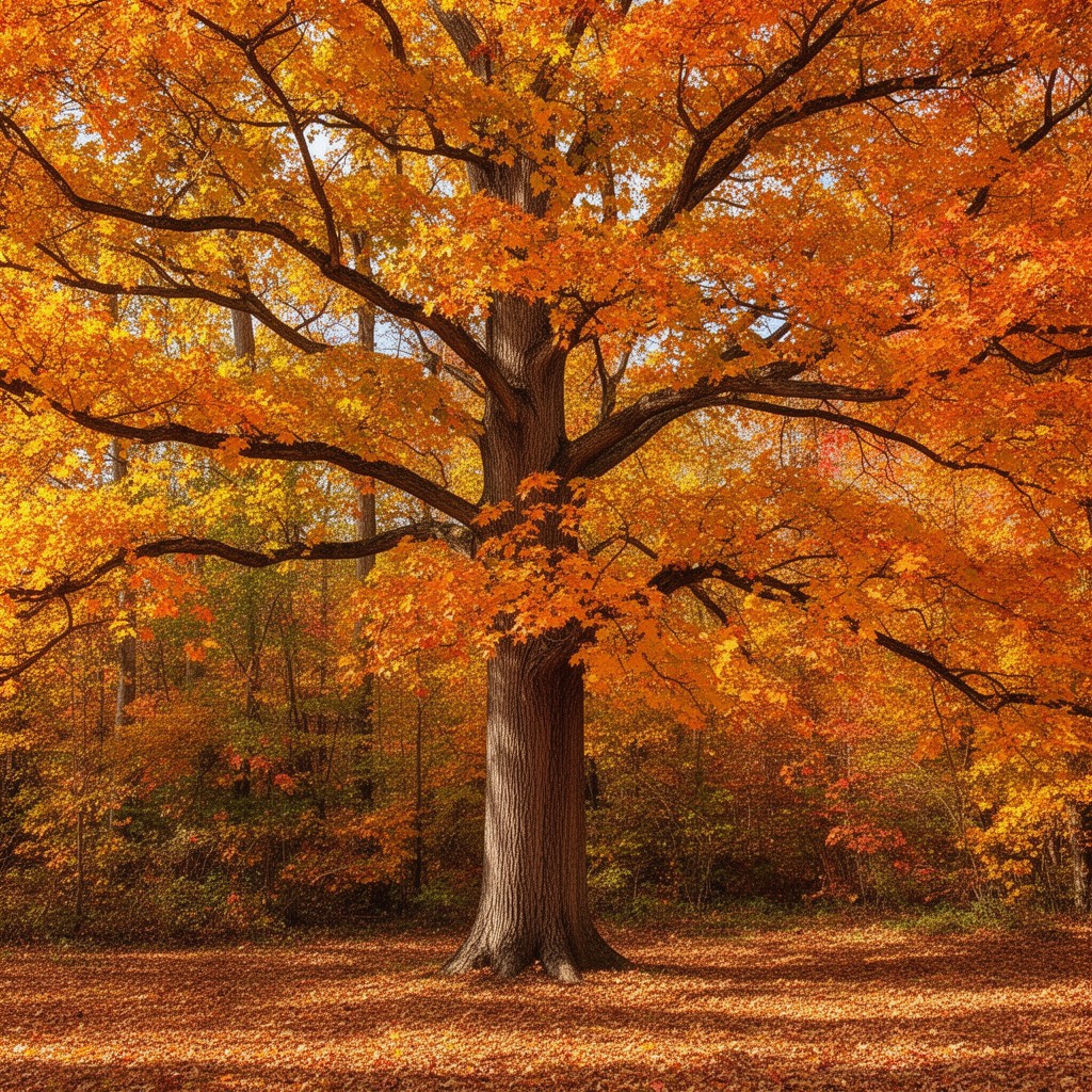 AI-generated illustration of Sugar maple