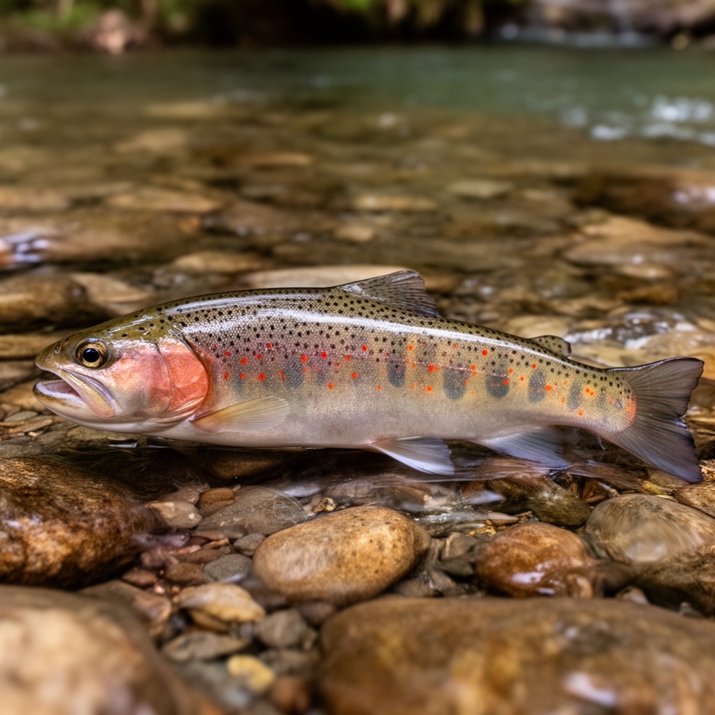 AI-generated illustration of Brook trout