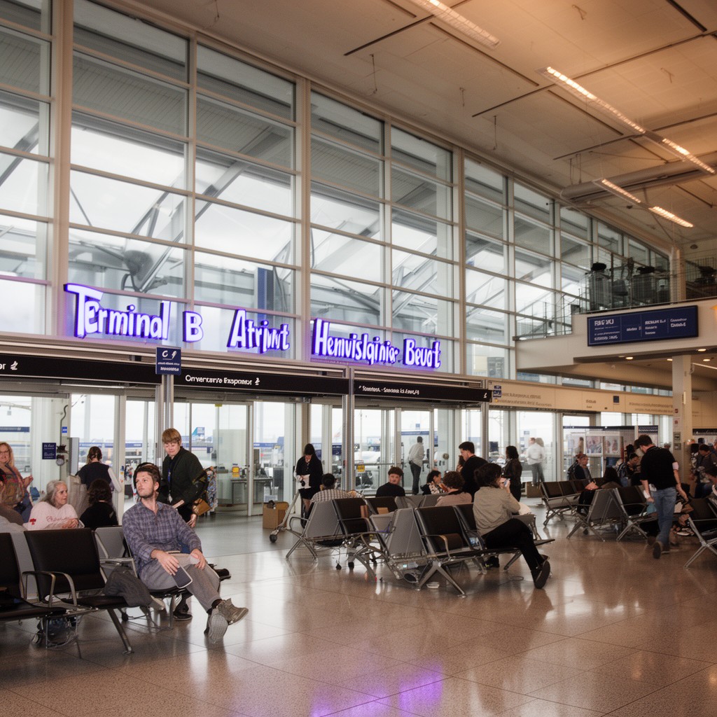 AI-generated illustration of Terminal B