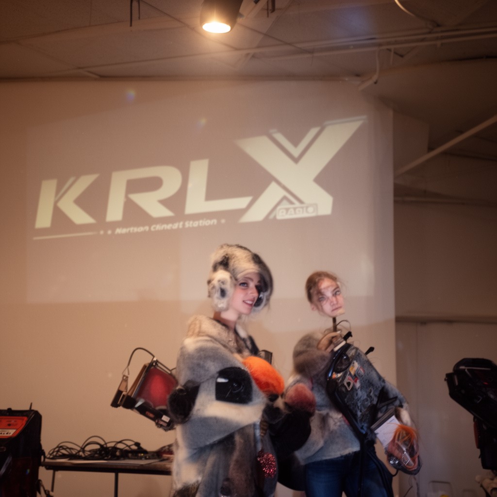 AI-generated illustration of KRLX