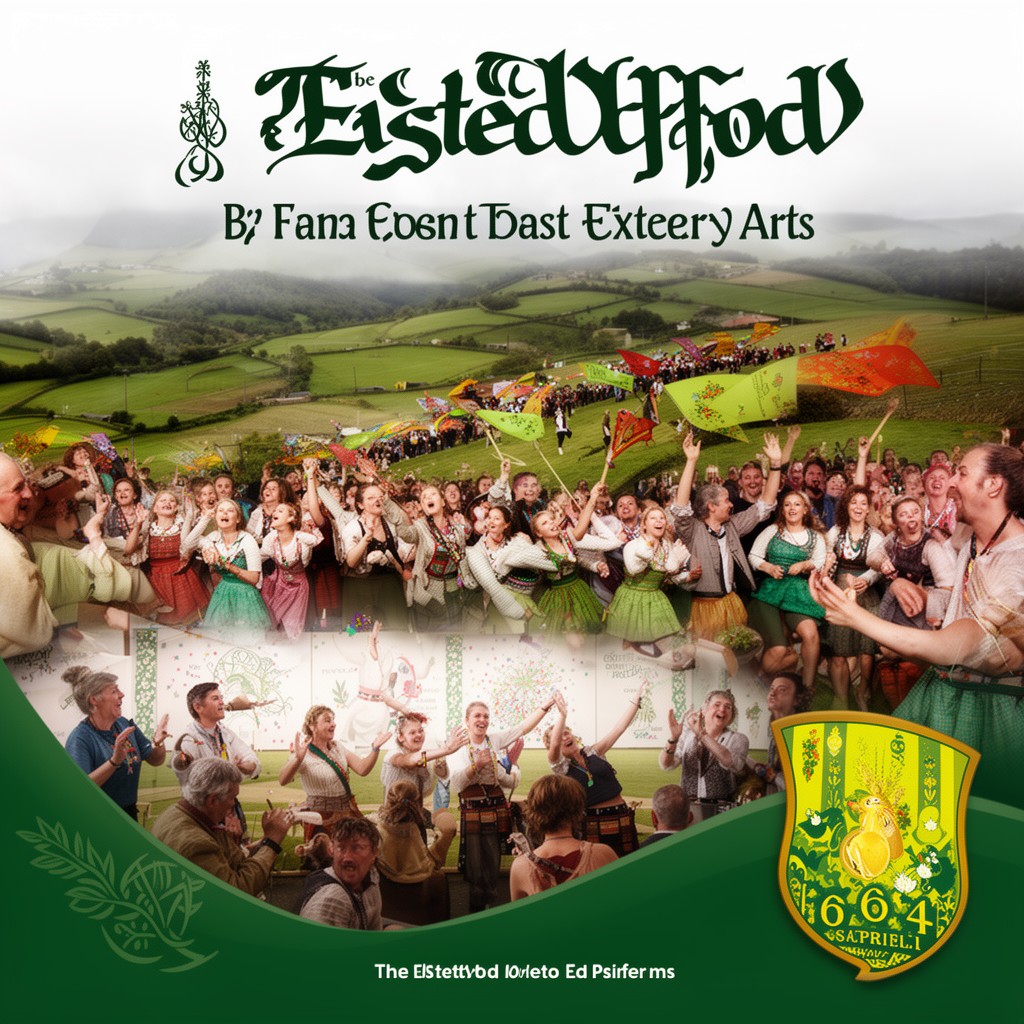 AI-generated illustration of Eisteddfod cultural festival
