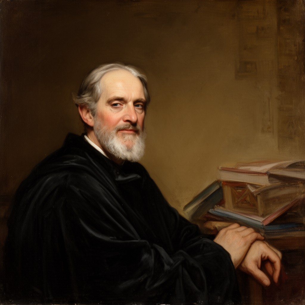 AI-generated illustration of Bishop William Van Mildert