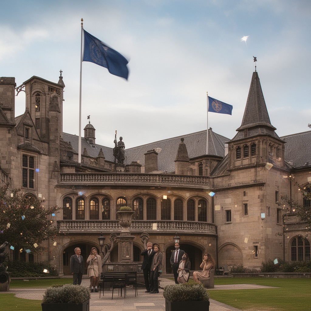 AI-generated illustration of University Council