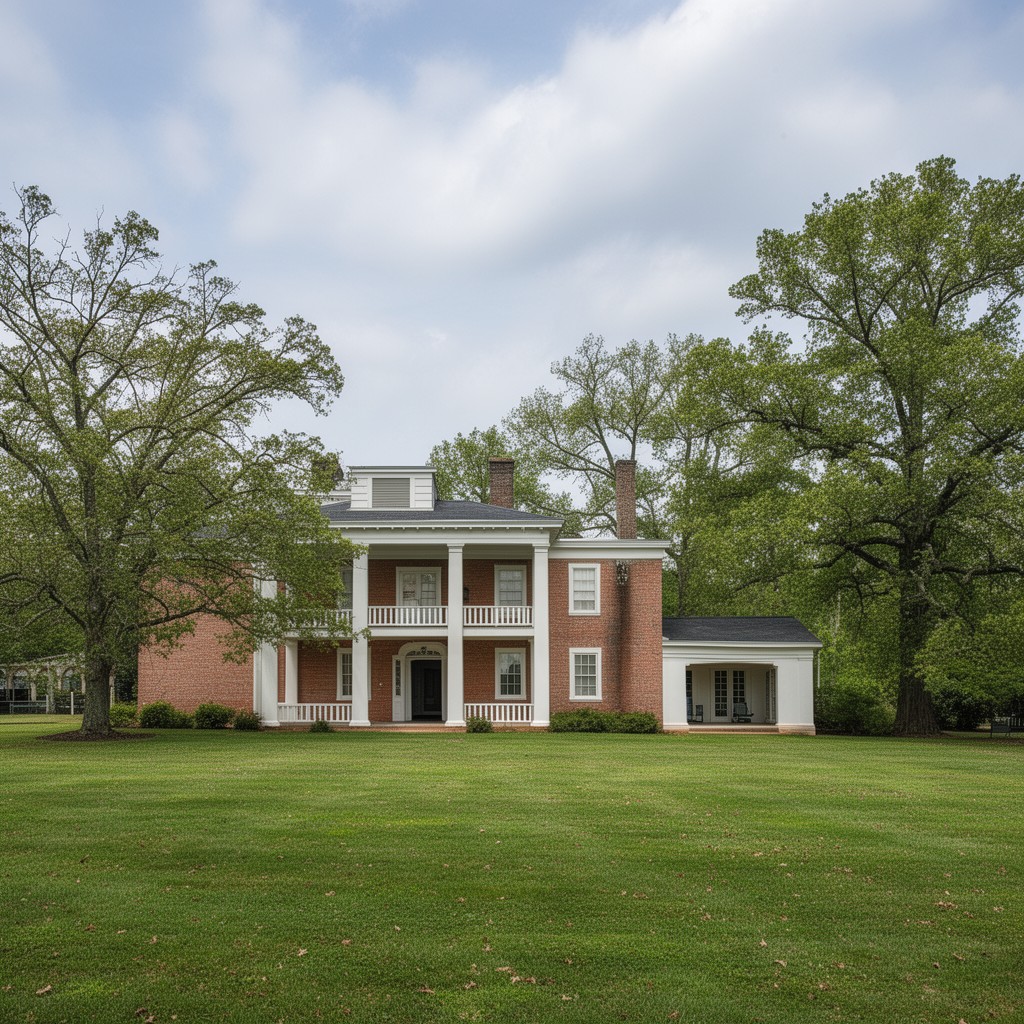 AI-generated illustration of Montpelier, Orange County, Virginia