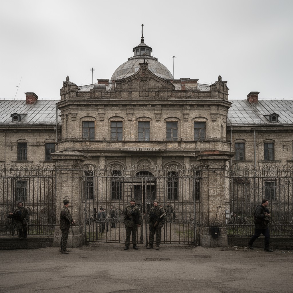 AI-generated illustration of Vladimir Central Prison