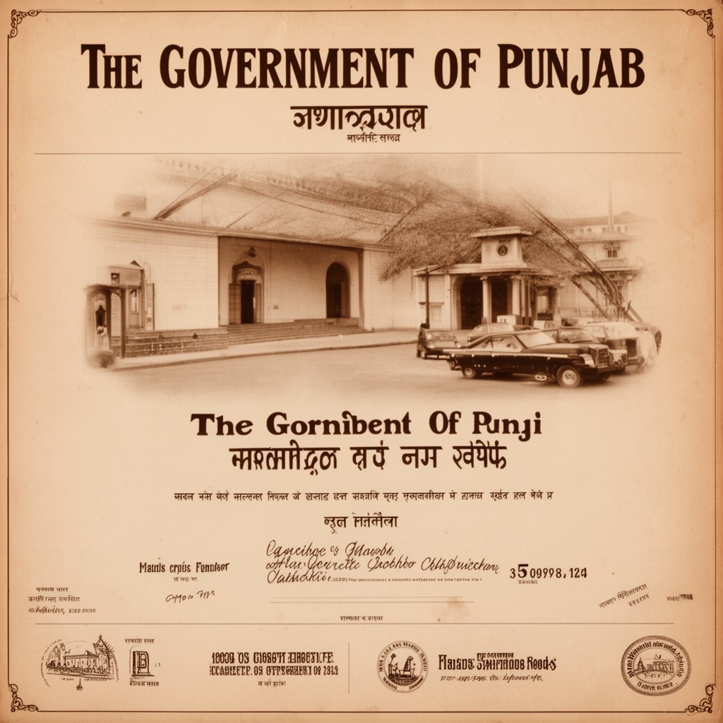 AI-generated illustration of Government of Punjab