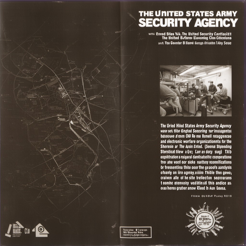 AI-generated illustration of United States Army Security Agency