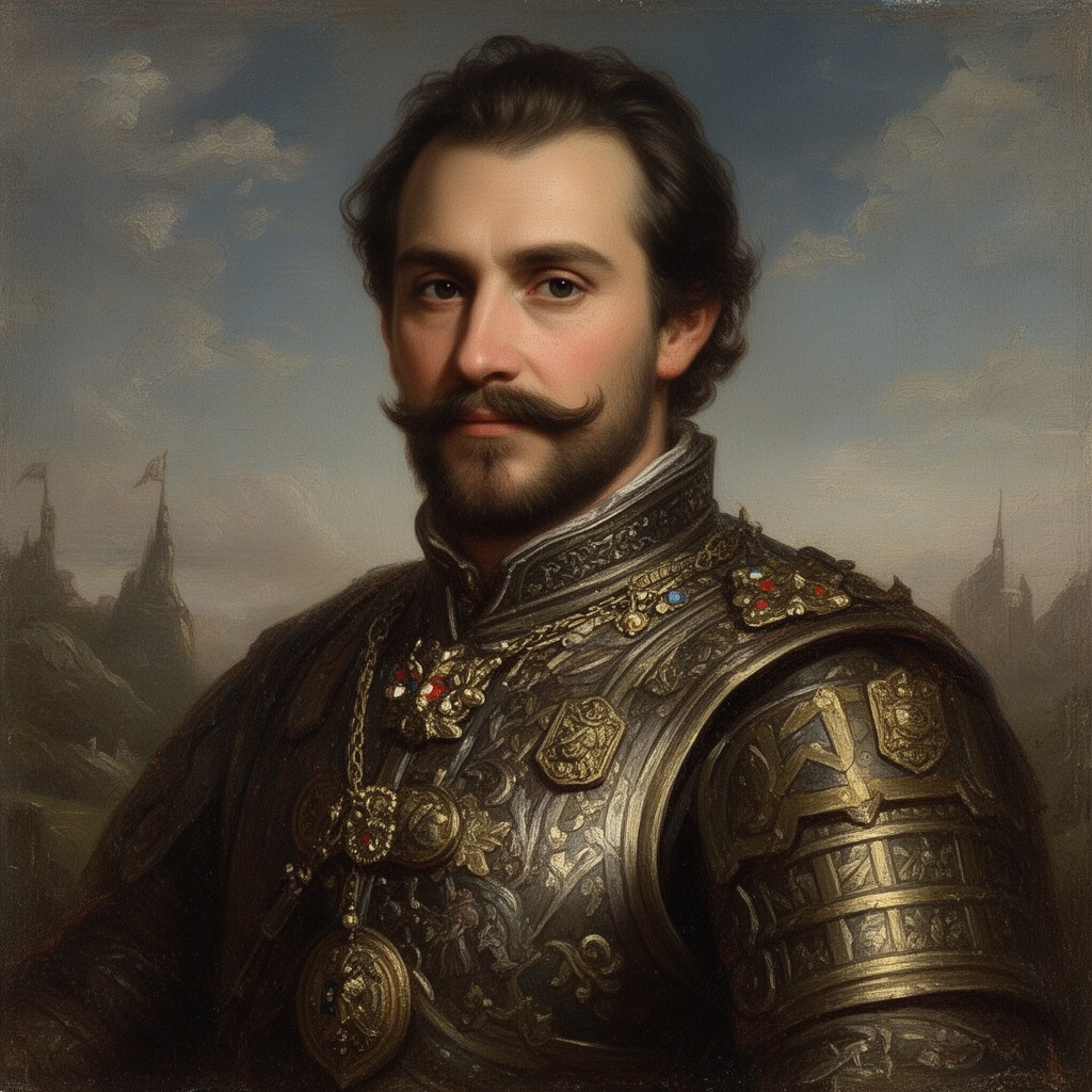 AI-generated illustration of Prince Dmitry Pozharsky