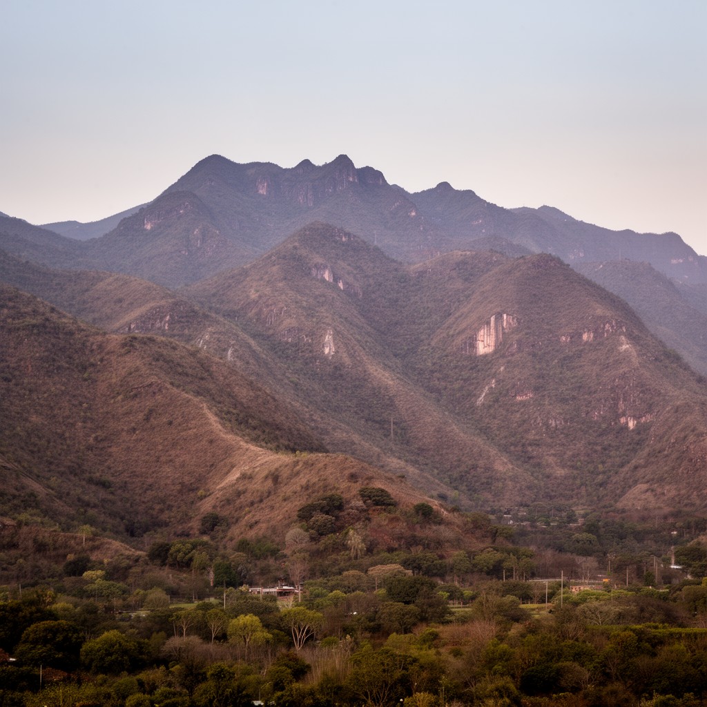 AI-generated illustration of Sierra de Tepotzotlán
