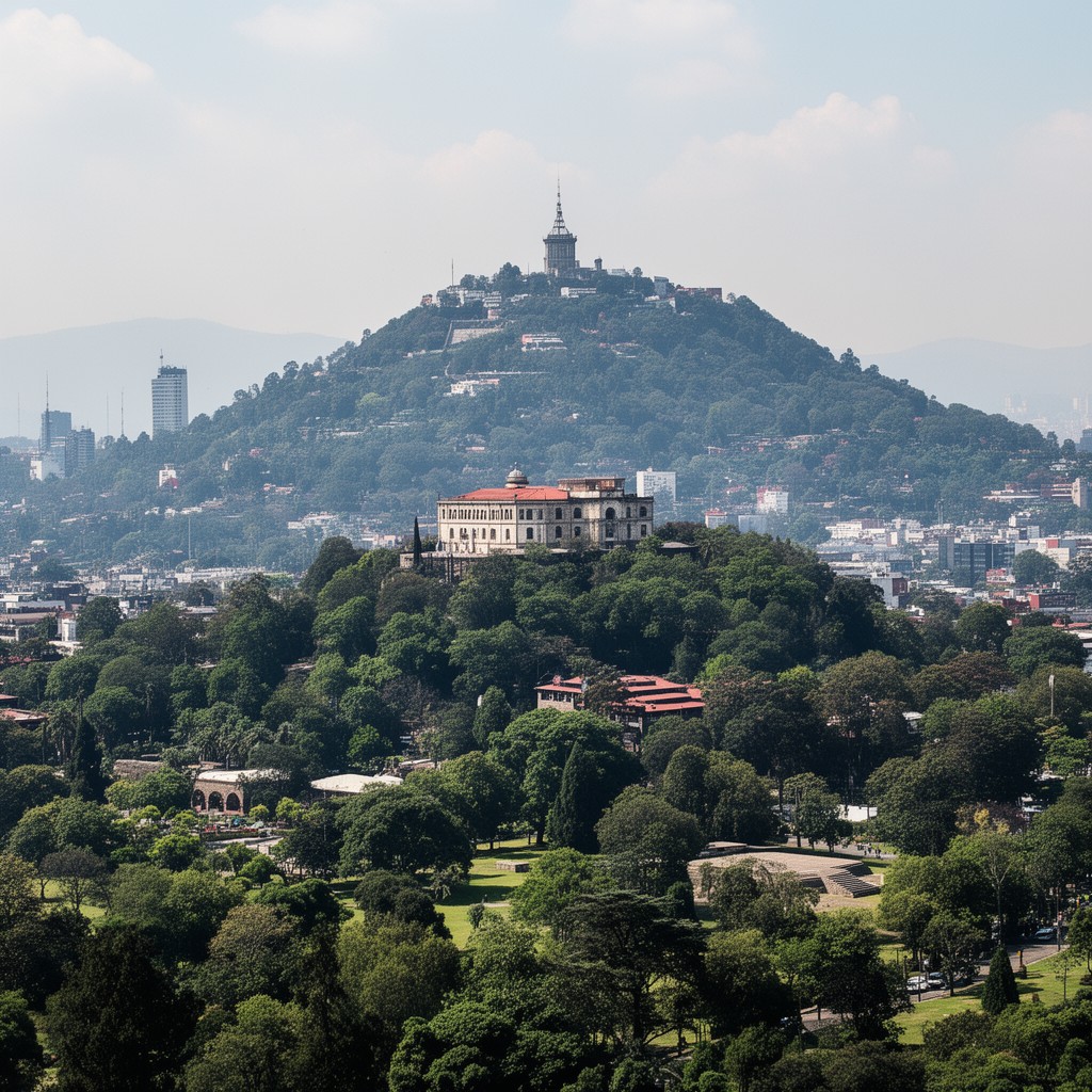 AI-generated illustration of Chapultepec Hill