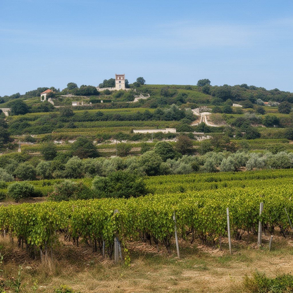 AI-generated illustration of Montagne de Reims