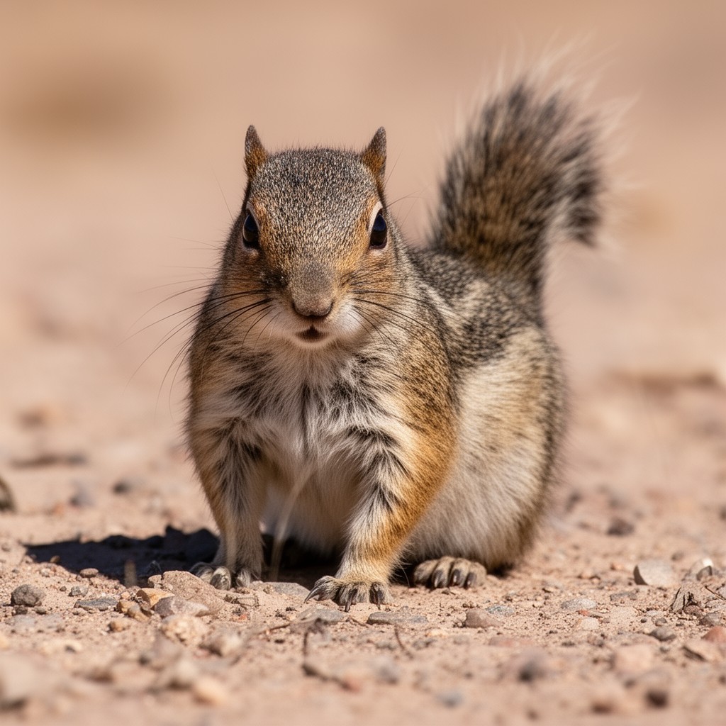 AI-generated illustration of Xerospermophilus
