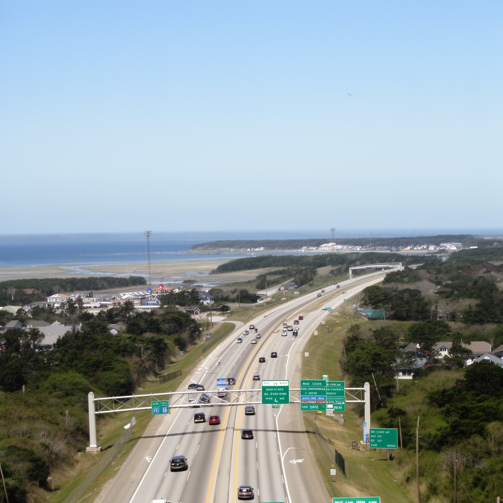 AI-generated illustration of Mid-Cape Highway