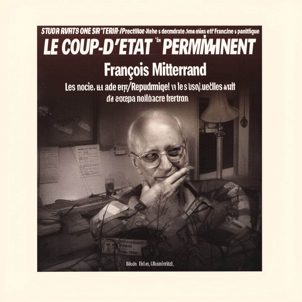 AI-generated illustration of Le Coup d’État permanent