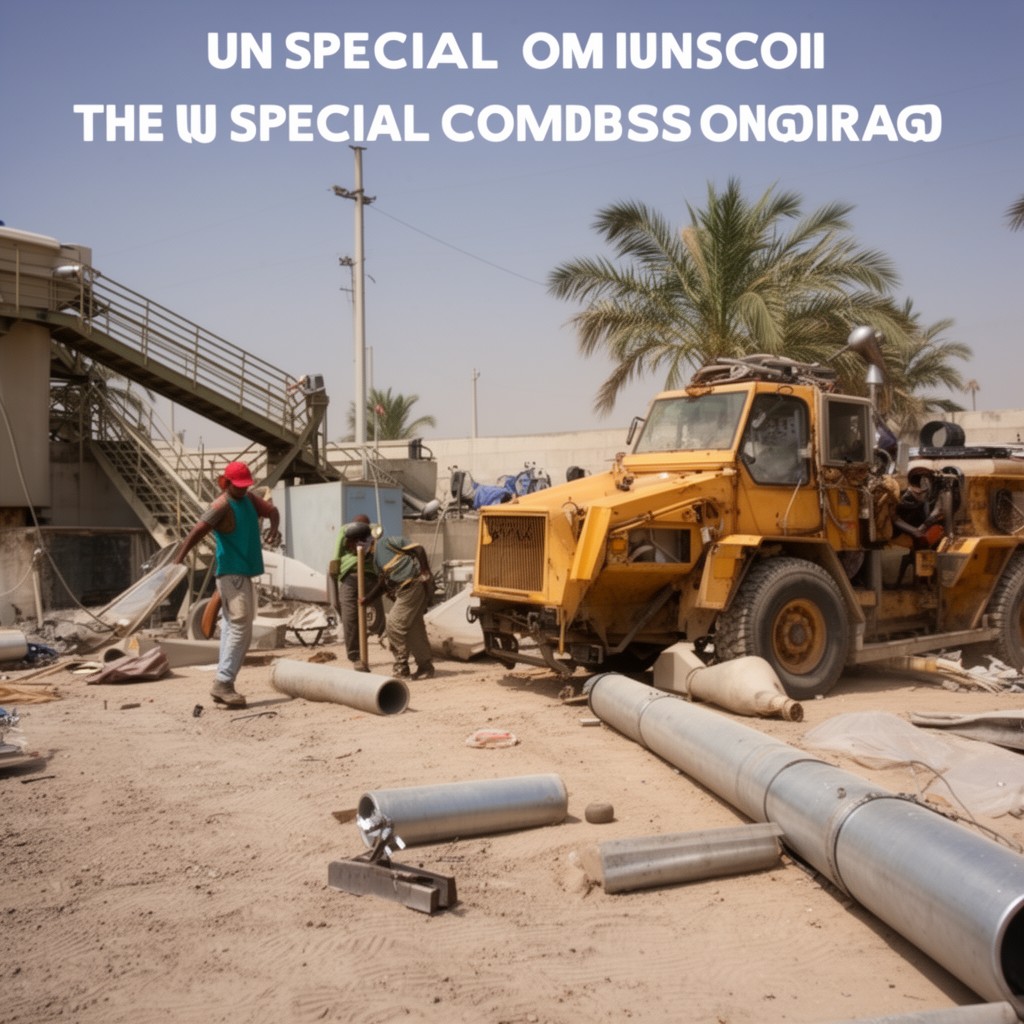 AI-generated illustration of UN Special Commission