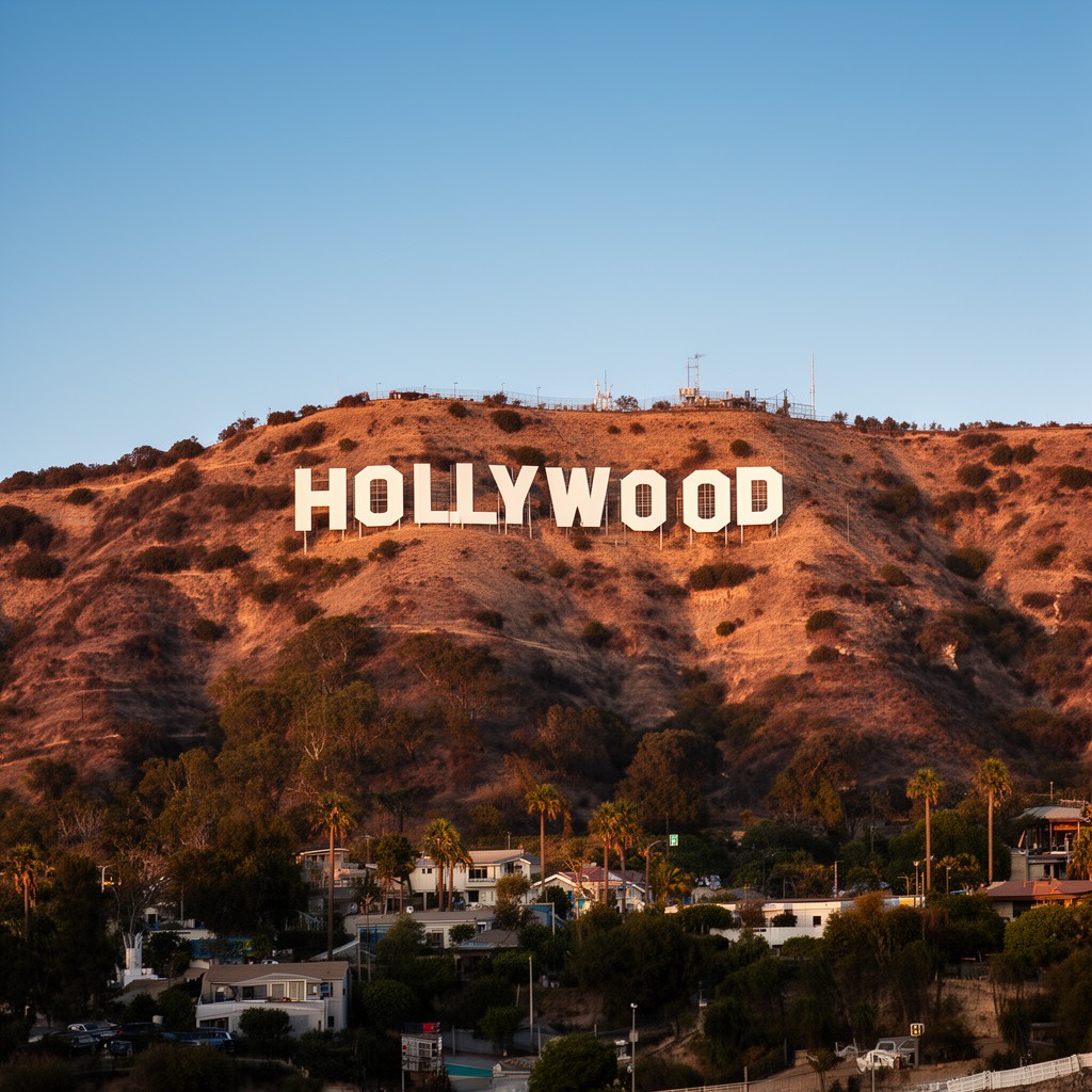 AI-generated illustration of Hollywood Sign Trust