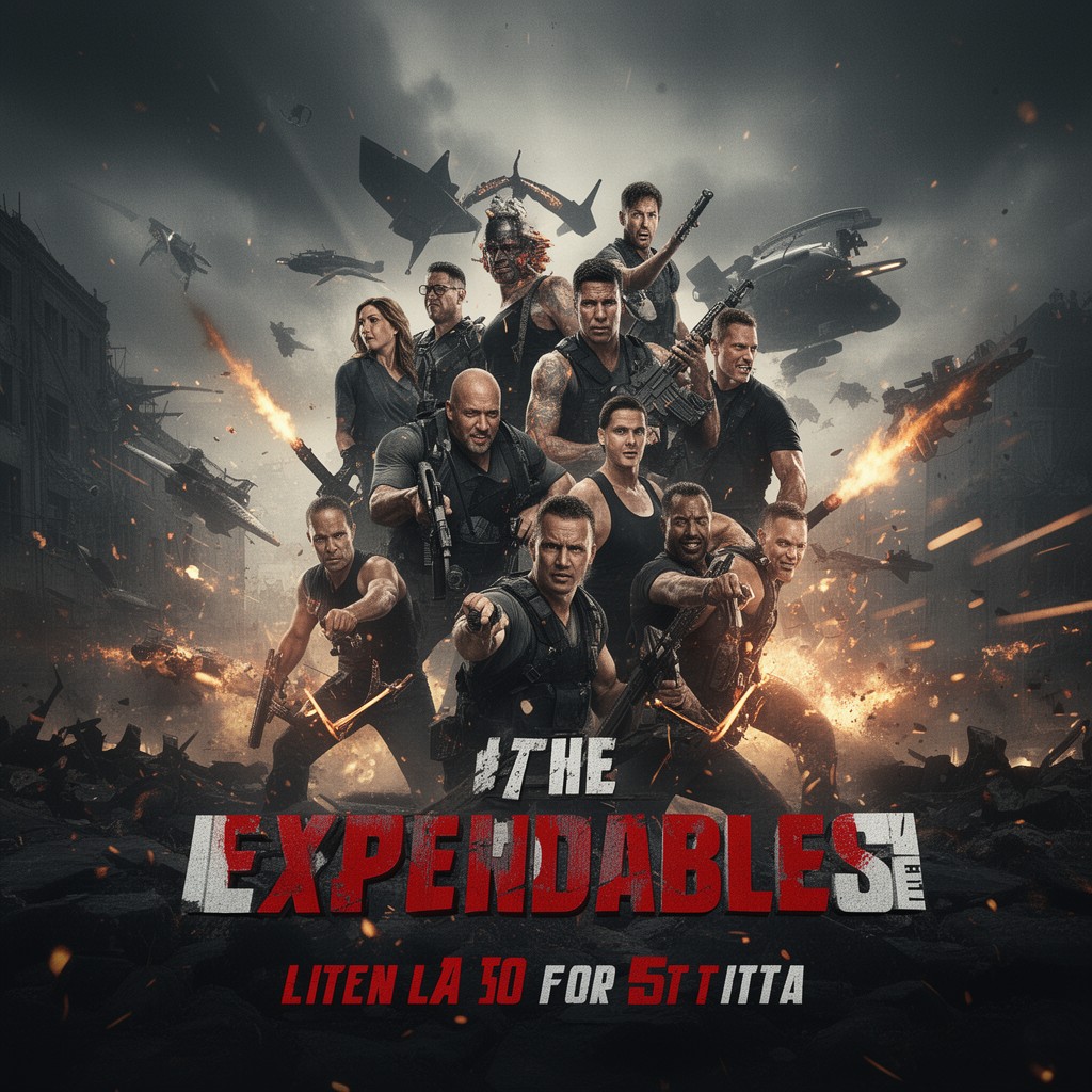 AI-generated illustration of The Expendables