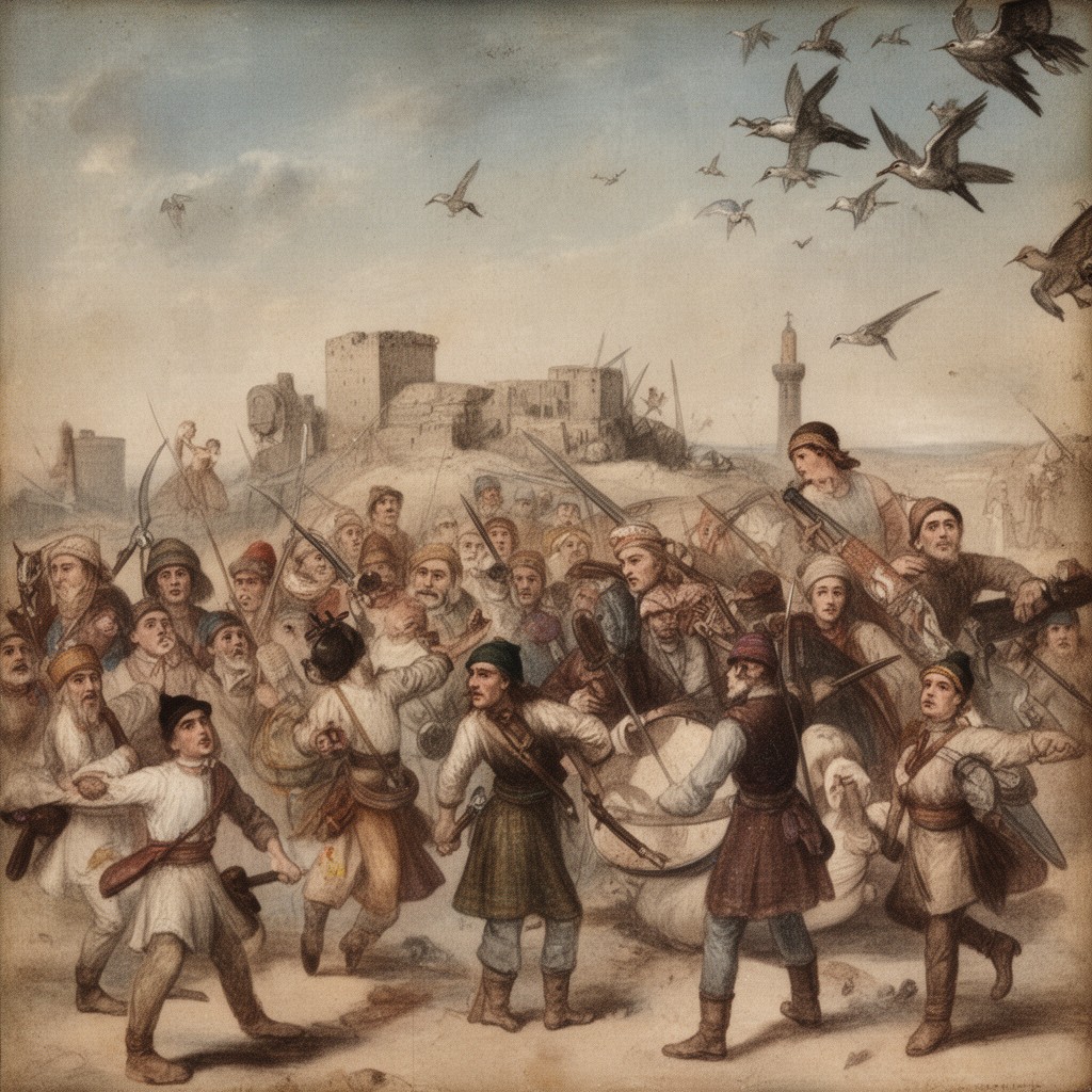 AI-generated illustration of Armenians
