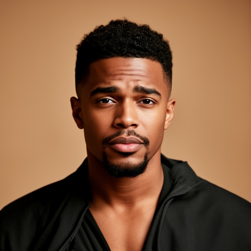 AI-generated illustration of Michael B. Jordan