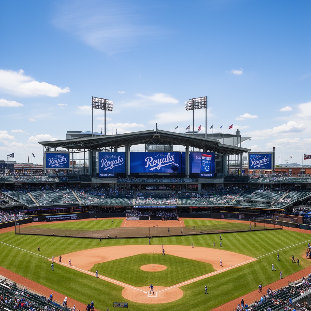 AI-generated illustration of Royals Stadium