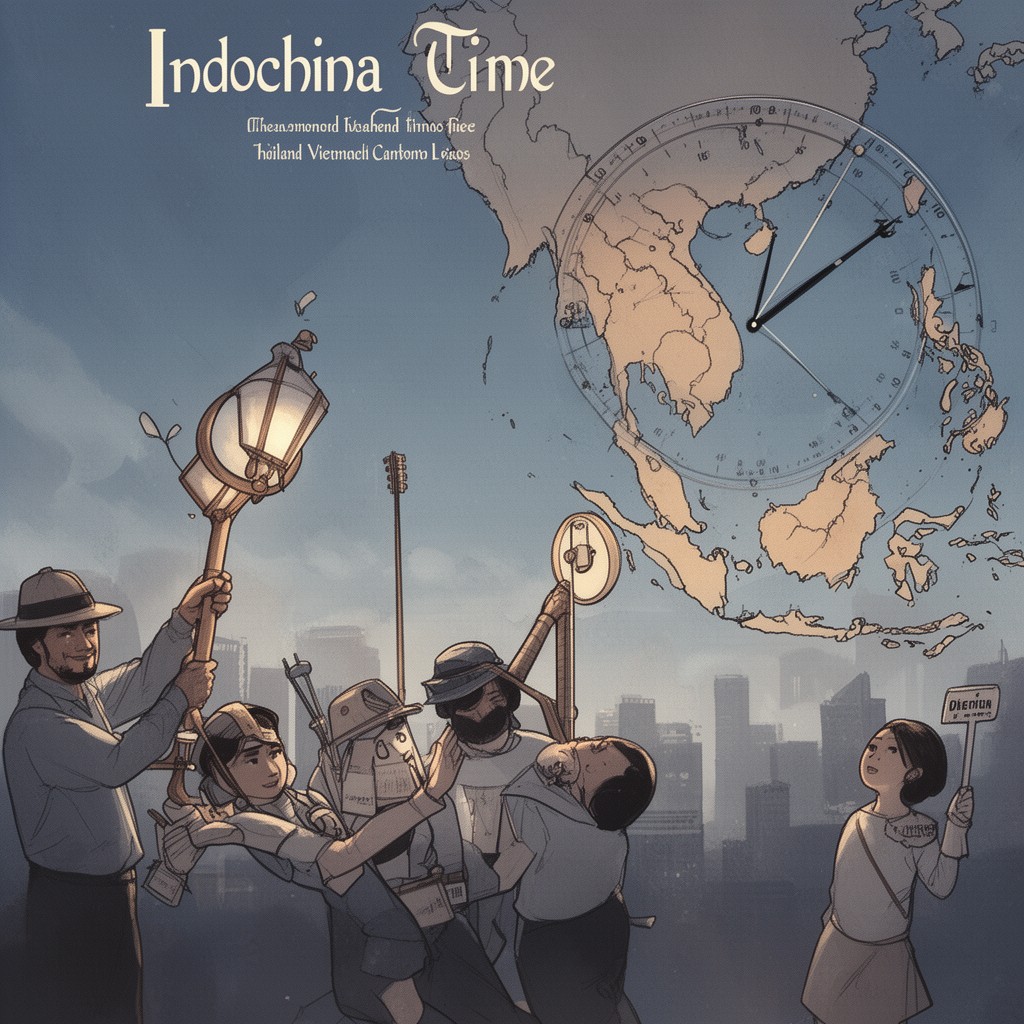 AI-generated illustration of Indochina Time