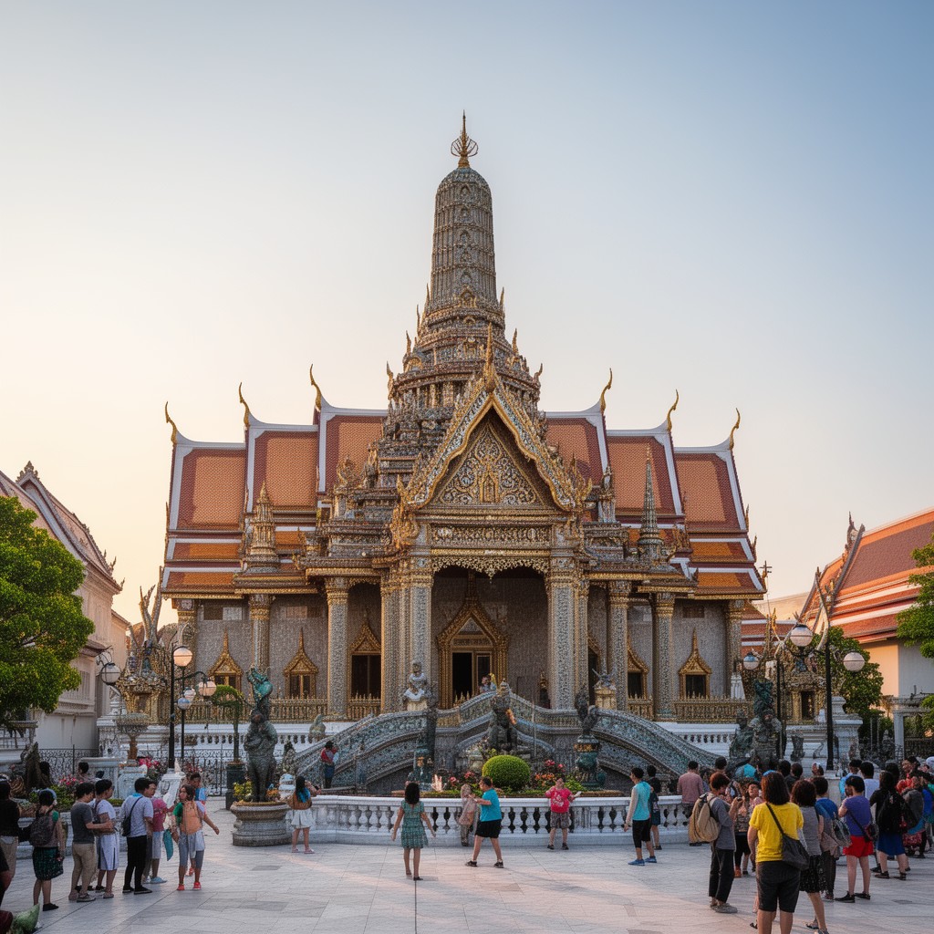 AI-generated illustration of Grand Palace