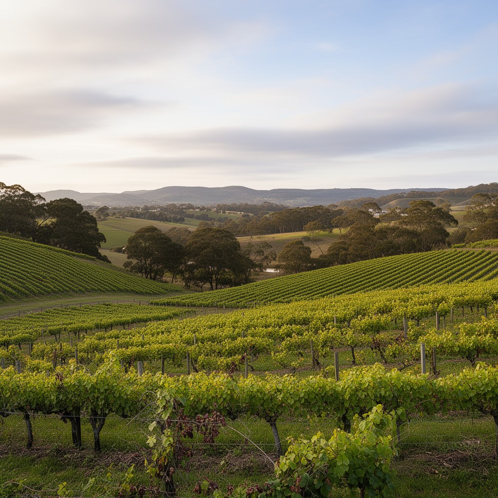 AI-generated illustration of Yarra Valley