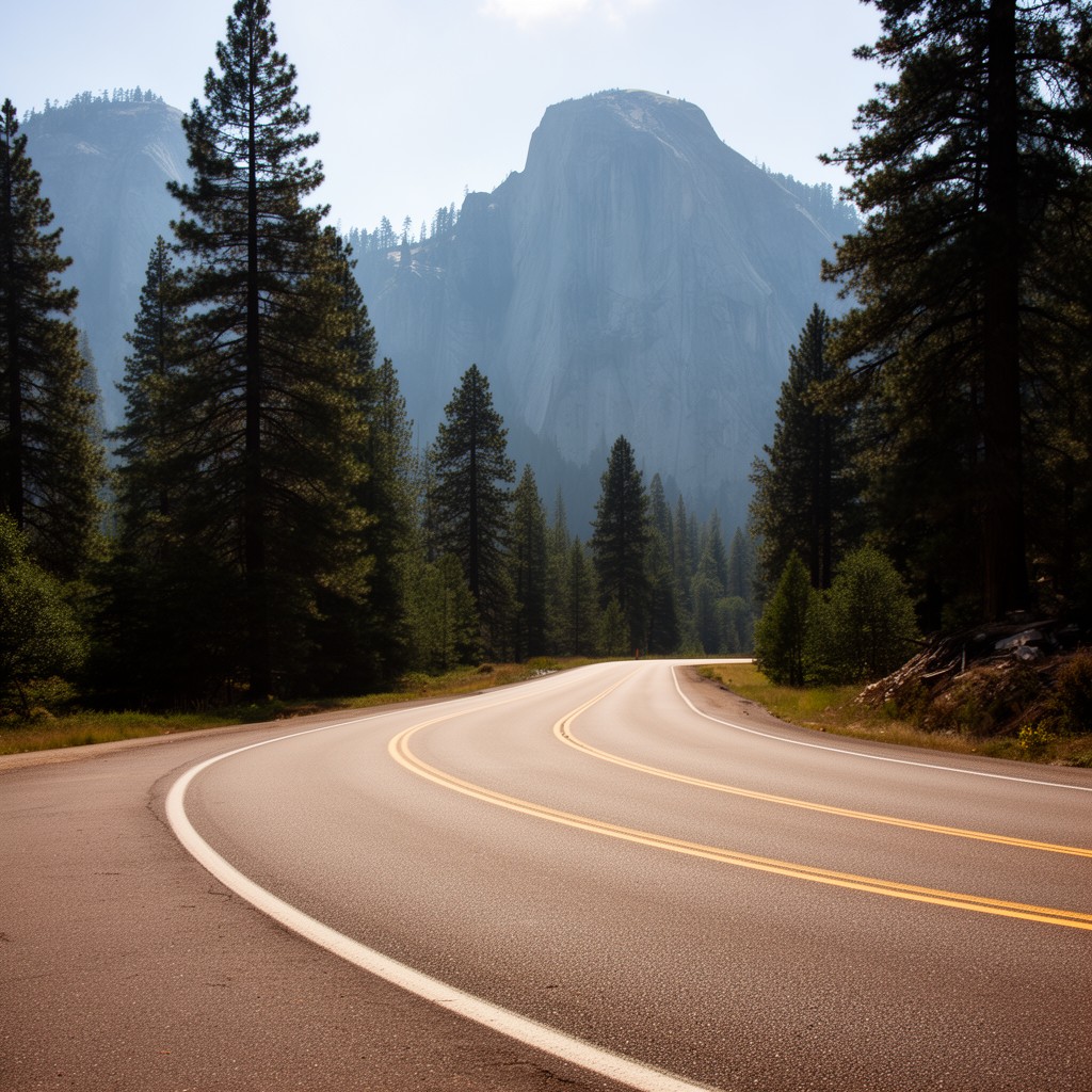 AI-generated illustration of Wawona Road