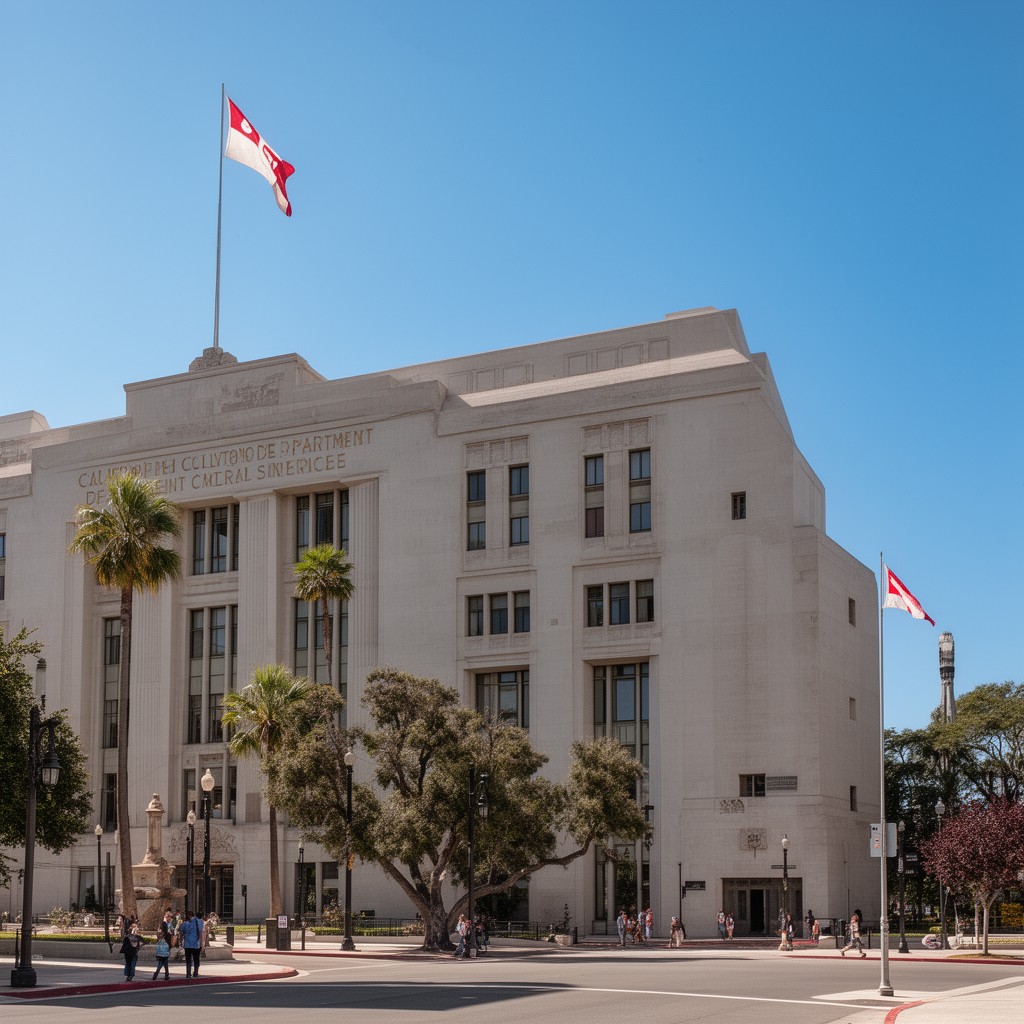AI-generated illustration of California Department of General Services