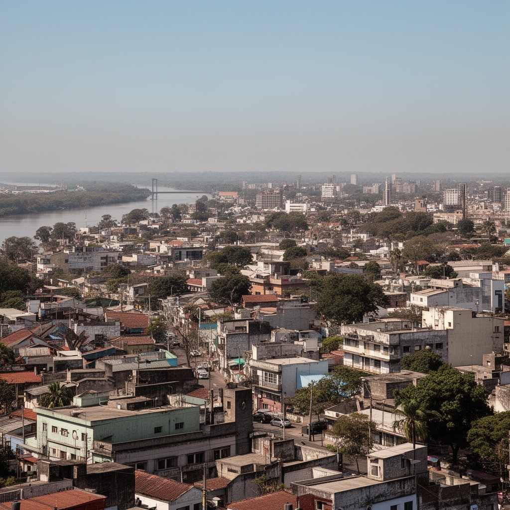 AI-generated illustration of Santa Fe, Argentina