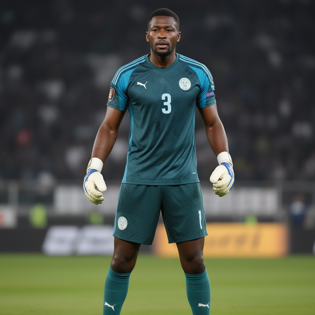 AI-generated illustration of Vincent Enyeama