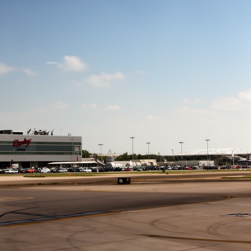 AI-generated illustration of Eppley Airfield