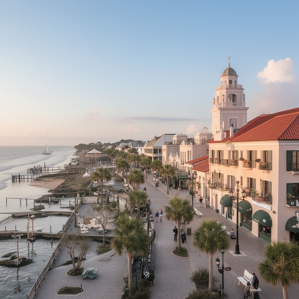 AI-generated illustration of Nassau County, Florida