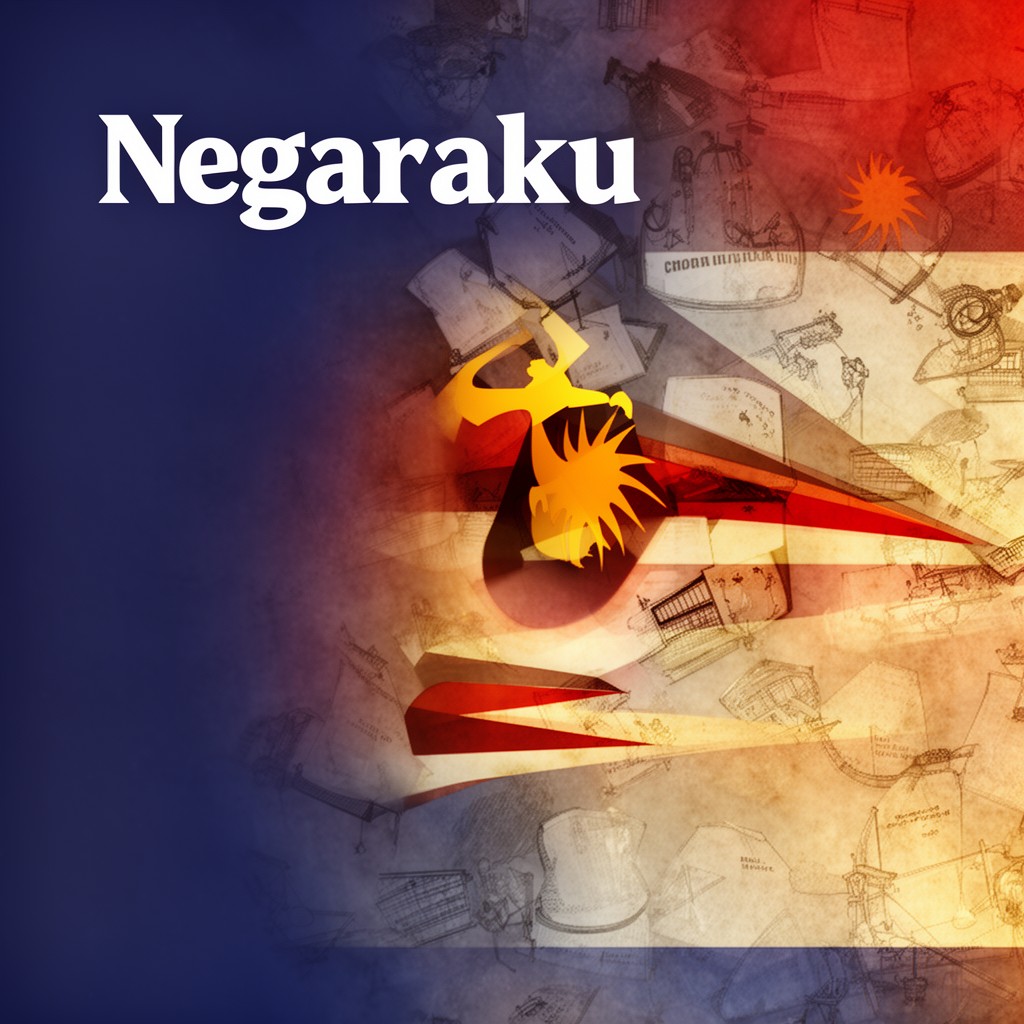AI-generated illustration of Negaraku