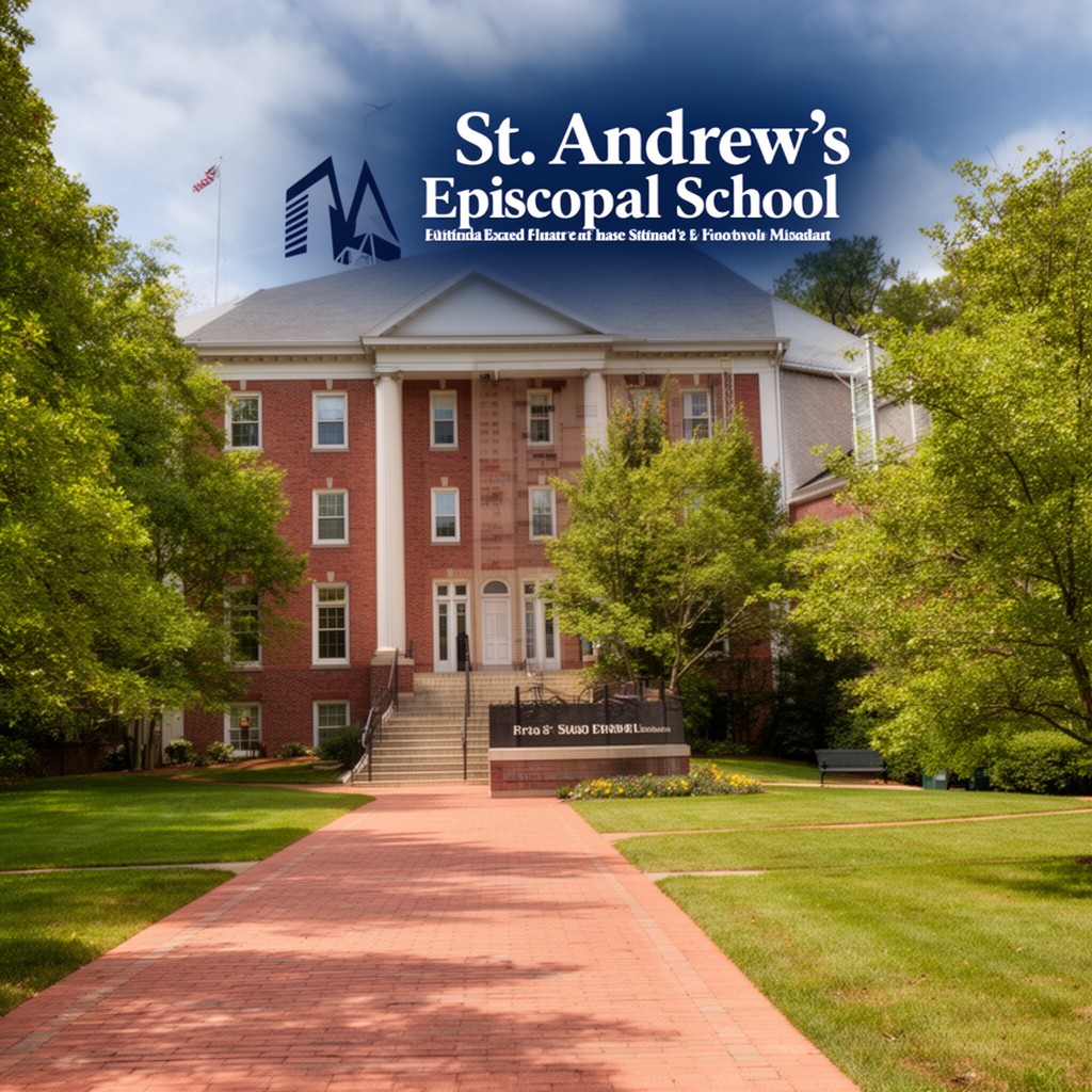 AI-generated illustration of St. Andrew’s Episcopal School