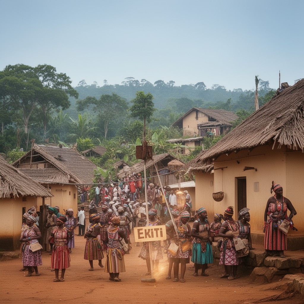 AI-generated illustration of Ekiti