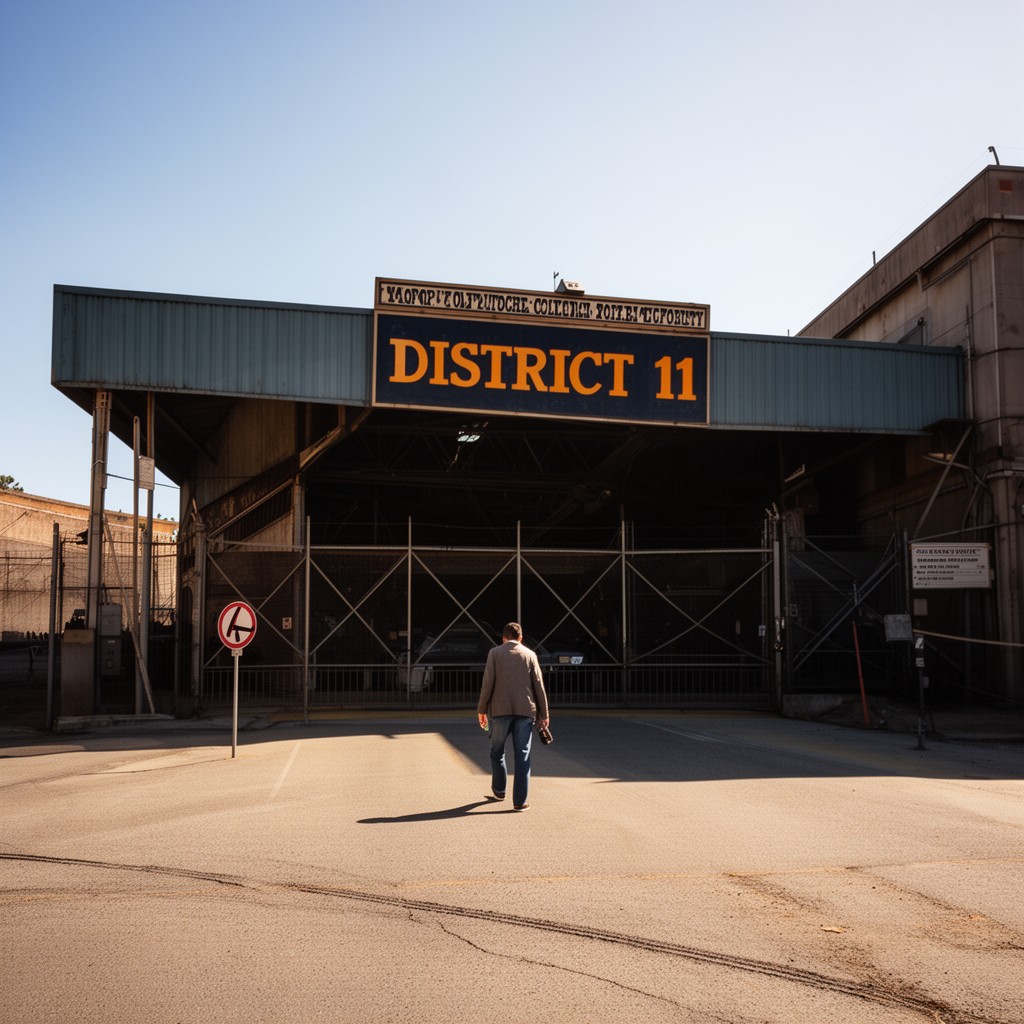 AI-generated illustration of District 11