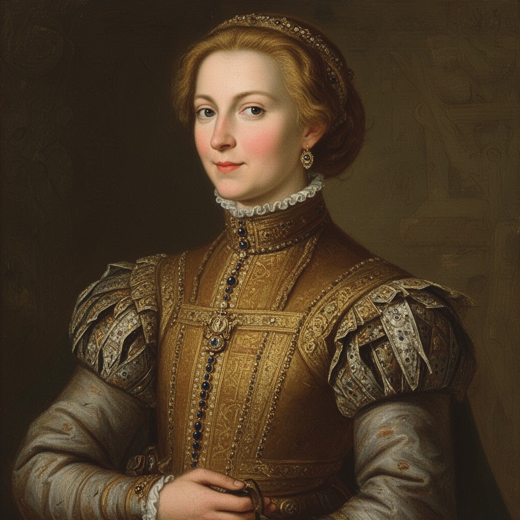 AI-generated illustration of Elisabeth of Bohemia