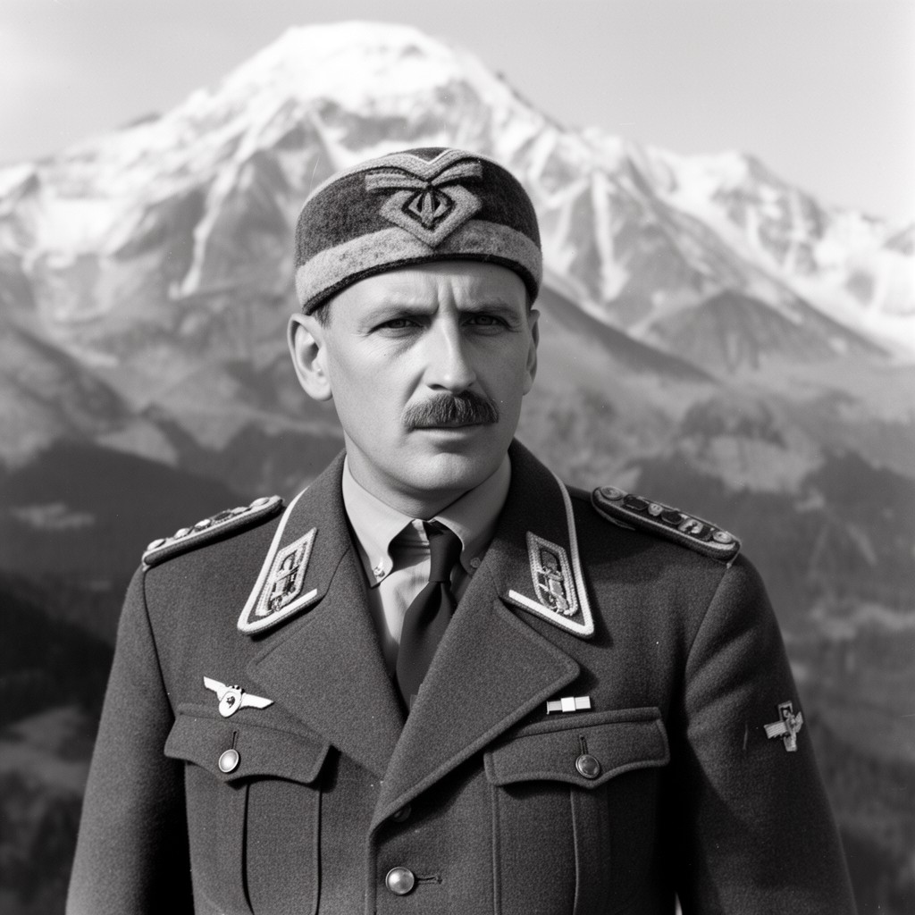 AI-generated illustration of Erich Dietl