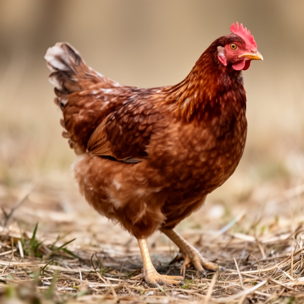 AI-generated illustration of chicken (Gallus gallus domesticus)